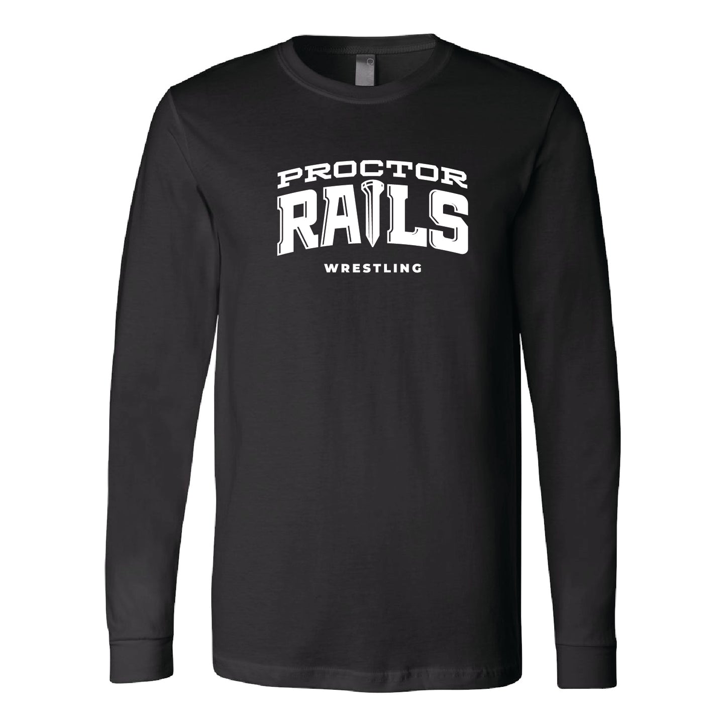PH Wrestling Unisex Heather CVC Long Sleeve Tee