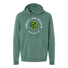 Load image into Gallery viewer, High School Unisex Midweight Pigment-Dyed Hooded Sweatshirt
