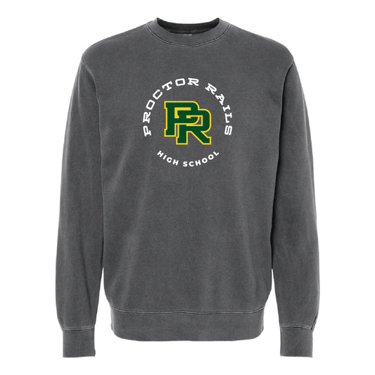 High School Unisex Midweight Pigment-Dyed Crewneck Sweatshirt