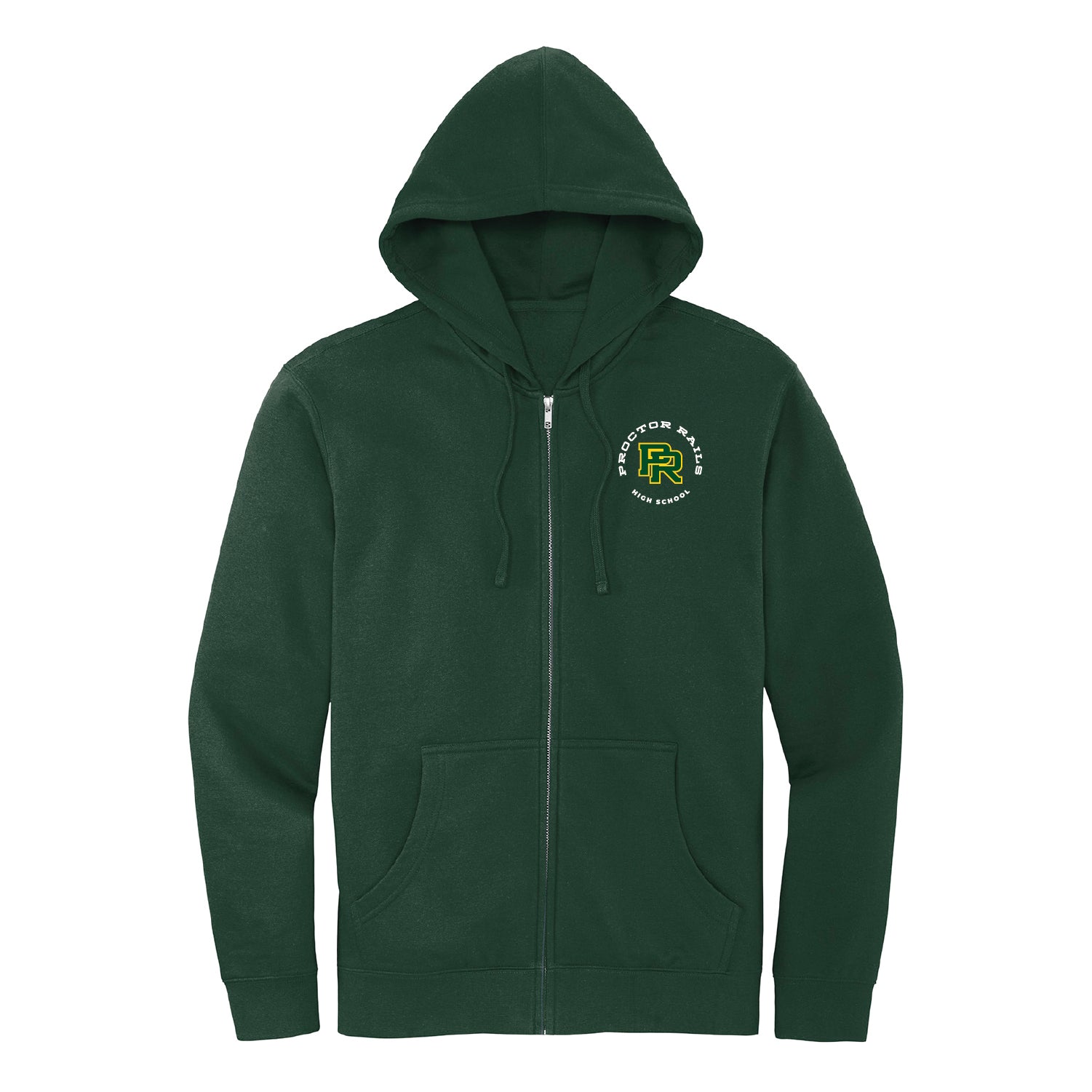 High School Fleece Full-Zip Hoodie – Proctor Athletics