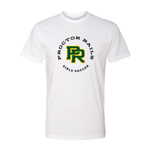 Girls Soccer Unisex CVC Short Sleeve Crew