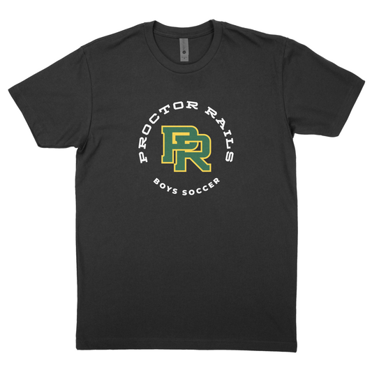 Boys Soccer Unisex CVC Short Sleeve Crew