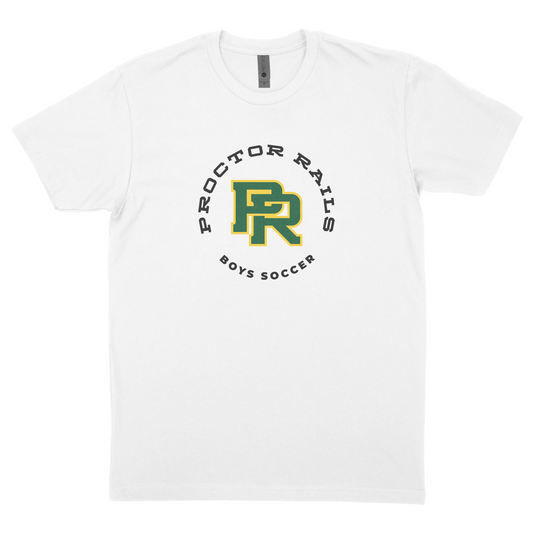 Boys Soccer Unisex CVC Short Sleeve Crew