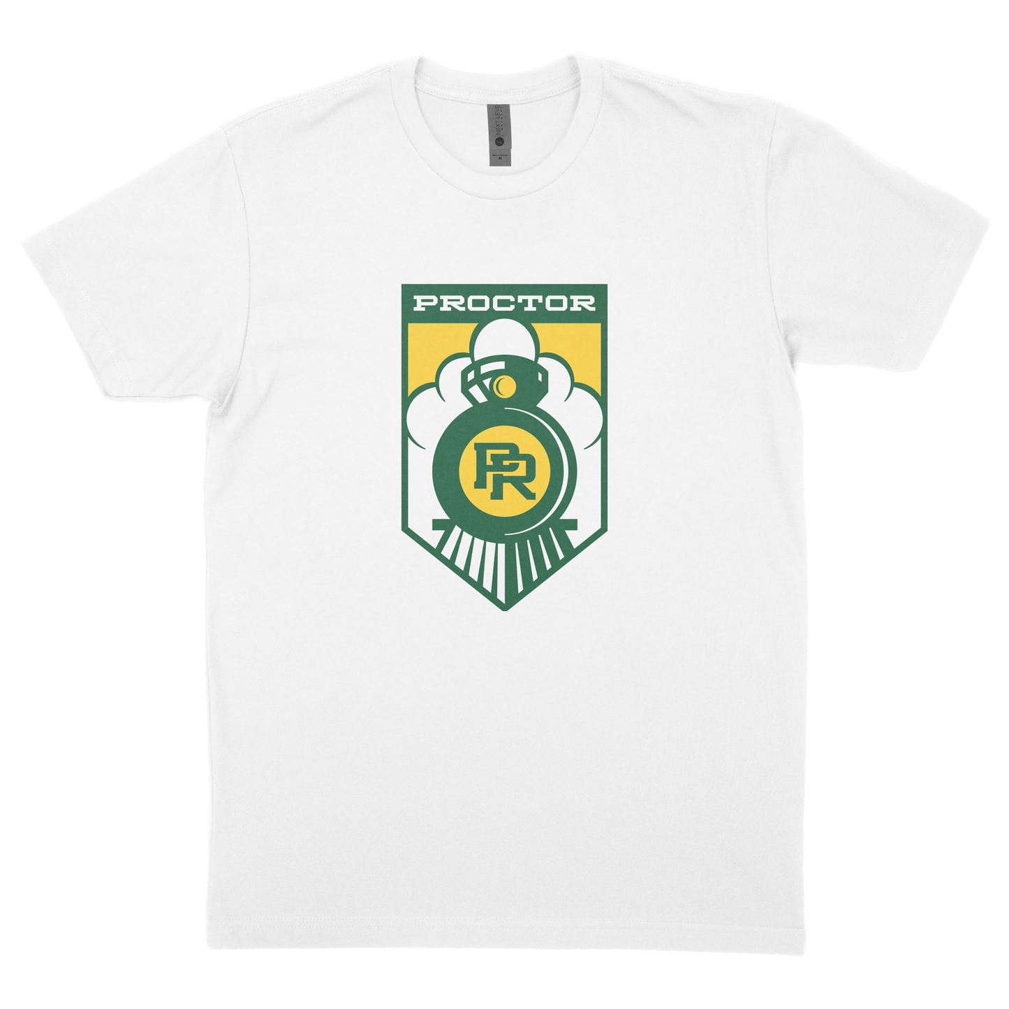 Proctor Train Banner Unisex CVC Short Sleeve Crew