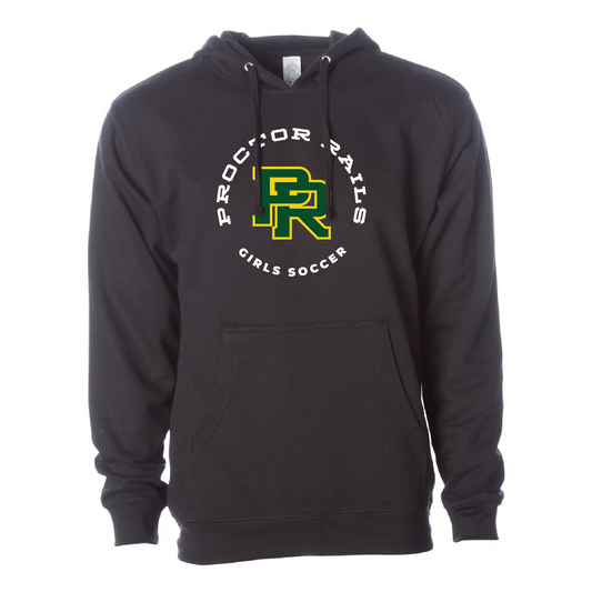 Girls Soccer Unisex Midweight Hooded Sweatshirt
